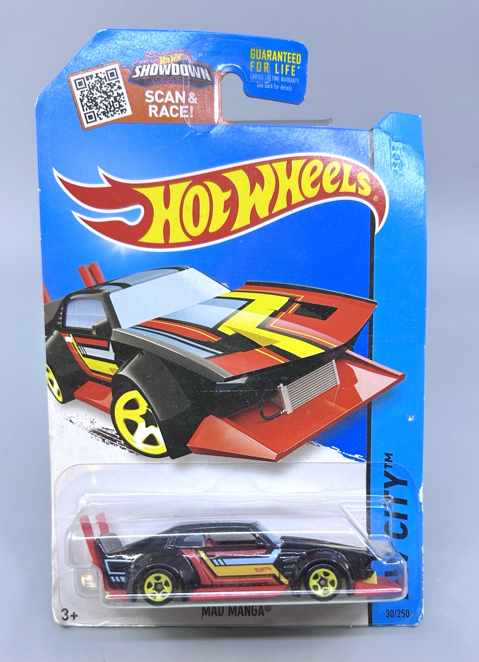 Hot Wheels MAD MANGA HW City 2015 HW Art Cars Black 30/250 Diecast 1:64 NOC